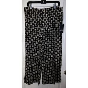 Jules and Leopold Wide Leg Ankle Cut Beautiful Flowy Pants Size Large NWT